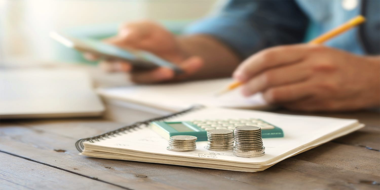 Investment property finance options, real estate concept